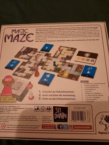 Magic Maze - jeu de plateau coopératif