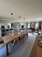 extra grote teaken  tafel ,commode ,salontafel bijzettafel, Huis en Inrichting, Complete eetkamers, Ophalen, Zo goed als nieuw