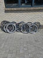 Lot carbon clincher wielsets racefiets,  Shimano + Campagnol, Ophalen of Verzenden, Gebruikt, Racefiets, Wiel