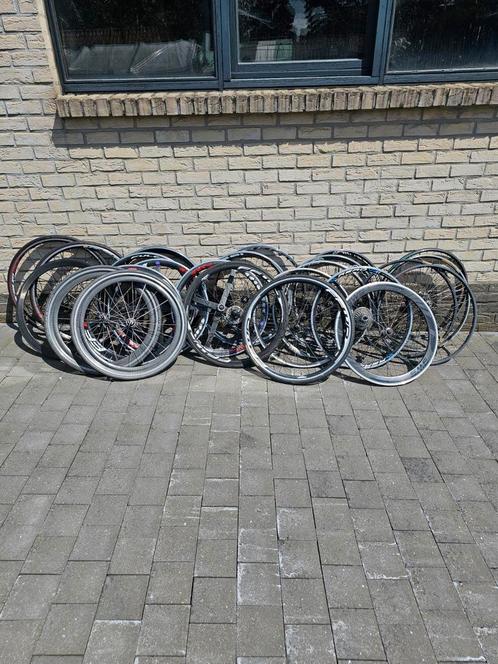 Lot de paires de roues de vélo de route en carbone, Shimano, Vélos & Vélomoteurs, Vélos Pièces, Utilisé, Vélo de course, Enlèvement ou Envoi