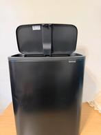 Te Koop : Brabantia Bo Touch Bin 2x 30L Matte Black( Nieuw ), Enlèvement, Neuf