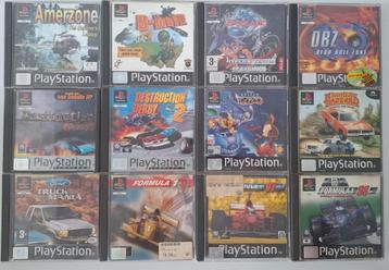 39x PSX games, apart of in lot beschikbaar voor biedingen