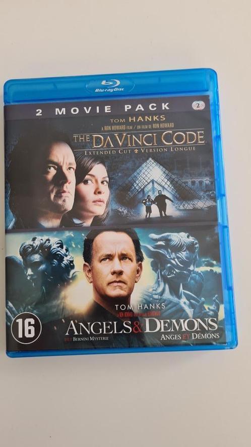 2 movie pack Da Vinci Code en Angels & Demons, CD & DVD, Blu-ray, Comme neuf, Enlèvement ou Envoi