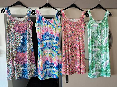 Zomerjurk, zonnejurk, in travelstof,  40, Kleding | Dames, Jurken, Zo goed als nieuw, Maat 38/40 (M), Ophalen of Verzenden