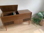 Platenspeler pick-up vintage retro met LP’s - Grundig, Ophalen, Platenspeler