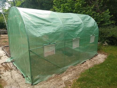 Tunnelserre, tomatenserre 3,5 x 2 x 2 m, in heel goede staat, Tuin en Terras, Overige Tuin en Terras, Ophalen