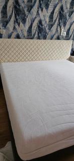 BOXSPRING 1m80 complet, Huis en Inrichting, Ophalen, Beige