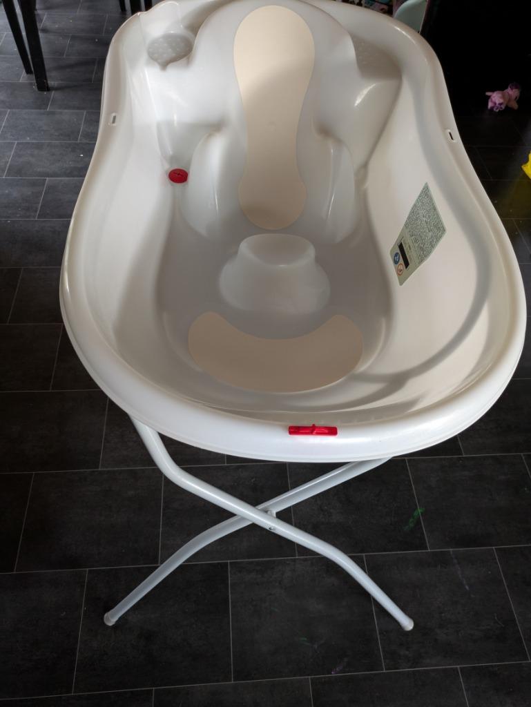 Baignoire bébé sur pied ok baby, Autres marques, Enlèvement, Utilisé, Standard