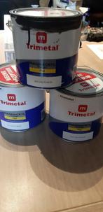 Verf trimetal, mix kleur - voor de 3 potten, Bricolage & Construction, Peinture, Vernis & Laque, Peinture, Enlèvement, Gris, Neuf