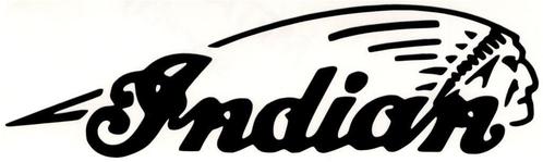 Indian Motorcycles sticker #16, Motoren, Accessoires | Stickers, Verzenden