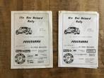 Ros beiaard rally 1986 87 programmaboeken, Boeken, Ophalen of Verzenden