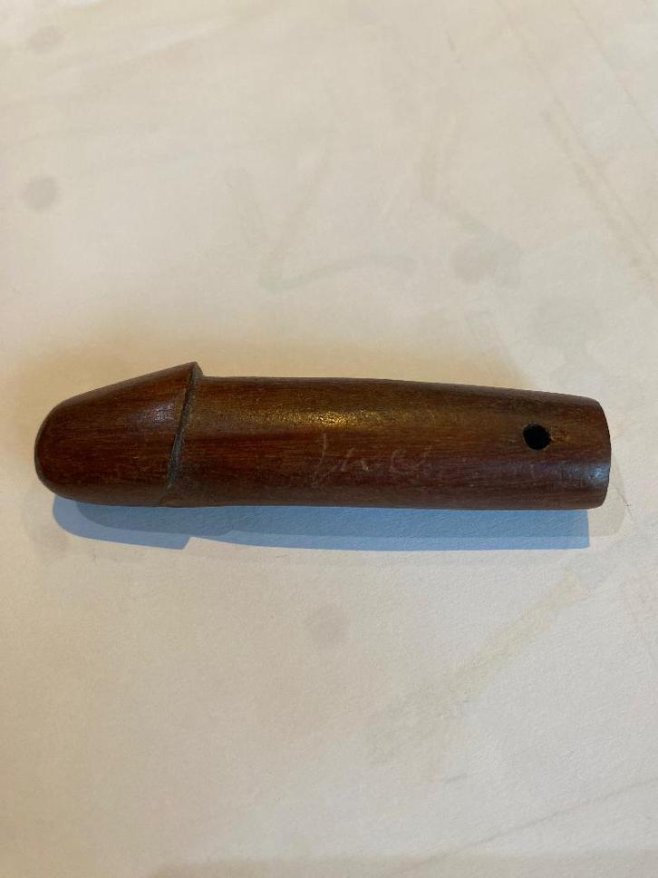 Amulette pendentif en bois n1, Antiek en Kunst, Kunst | Niet-Westerse kunst, Ophalen of Verzenden