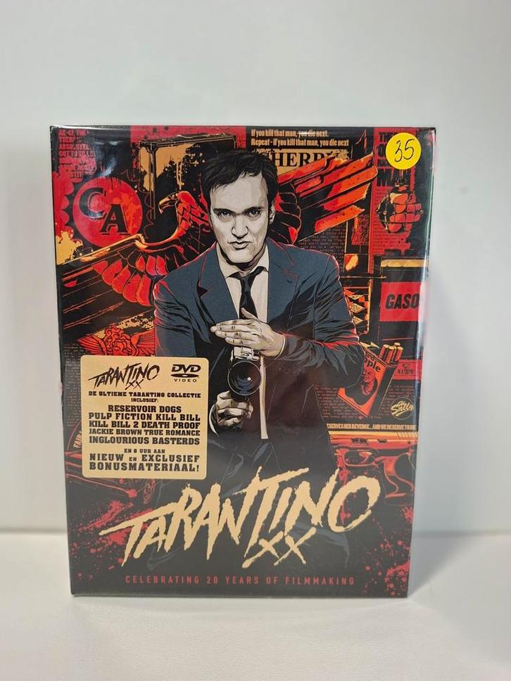 Quentin Tarantino XX Collection Box 12 DVD, Cd's en Dvd's, Dvd's | Actie, Boxset, Ophalen of Verzenden