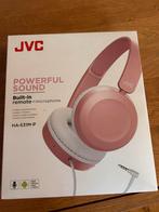 JVC casque audio - stéréo headphones rose, pink, Audio, Tv en Foto, Hoofdtelefoons, Zo goed als nieuw