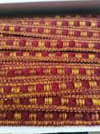 bordeaux - goudgeel afboordlint, Ophalen of Verzenden, Nieuw, Lint, Band of Elastiek