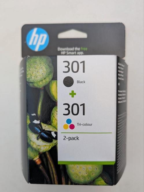 301 pack de 2 cartouches d'encre noir/trois couleurs authent, Computers en Software, Printerbenodigdheden, Zo goed als nieuw, Ophalen of Verzenden