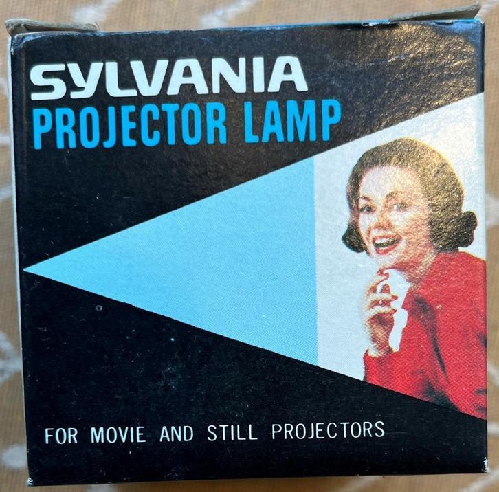 Sylvania projector lamp – originele verpakking, Antiek en Kunst, Antiek | Verlichting, Ophalen