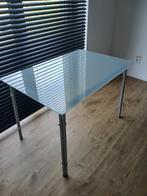 Tafel, Huis en Inrichting, Tafels | Eettafels, Ophalen, Gebruikt, 100 tot 150 cm, 50 tot 100 cm