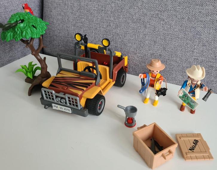 Playmobil 3018 + 3764 : kamperen, Kinderen en Baby's, Speelgoed | Playmobil, Zo goed als nieuw, Los Playmobil, Ophalen