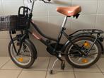 Fiets 16” meisjes met mand, Fietsen en Brommers, Fietsen | Meisjes, Ophalen, Zo goed als nieuw, 16 inch, Nogan