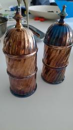 2 VERZILVERDE MELKKANNETJES EN 2 SUIKERPOTJES, Ophalen of Verzenden