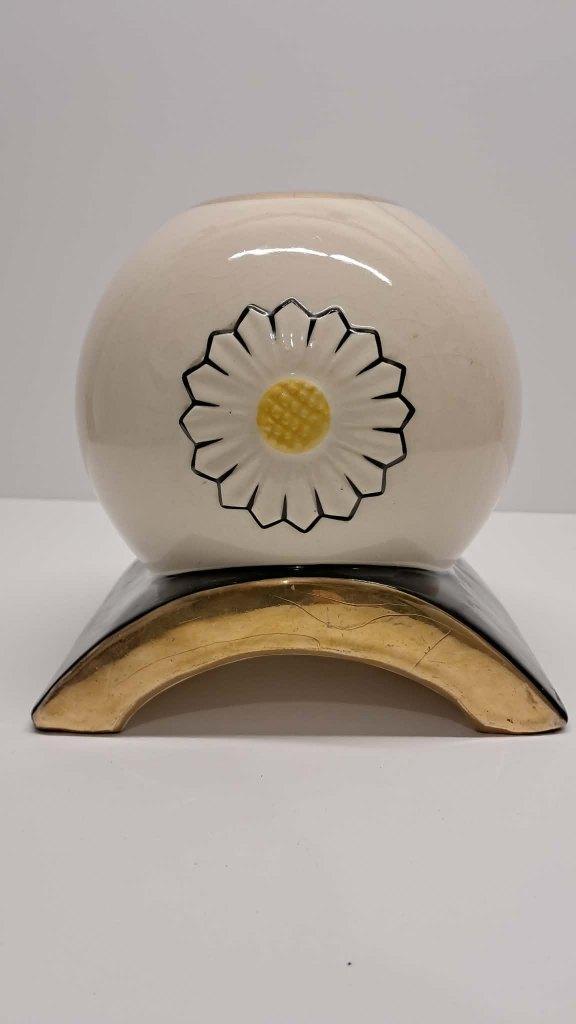 Vase / soliflore Art Déco en faïence “La Tour France”, Antiquités & Art, Curiosités & Brocante, Enlèvement