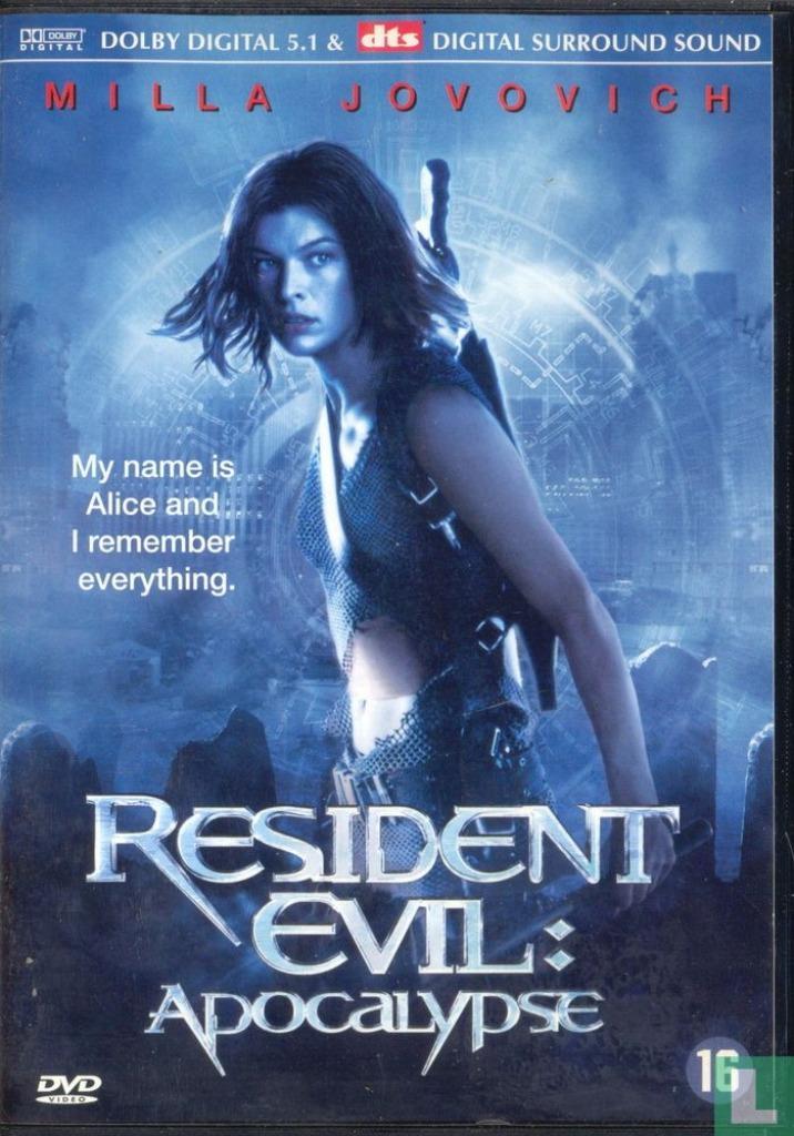 Resident Evil: Apocalypse (2004) - dvd, Cd's en Dvd's, Dvd's | Horror, Zo goed als nieuw, Vampiers of Zombies, Vanaf 16 jaar, Verzenden