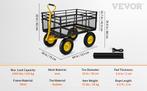 tuinkar / bolderkar 635kg, Caravanes & Camping, Chariots, Pliable, Neuf