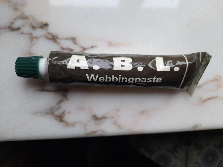 Pâte à sangles A.B.L. 8 tubes, Collections, Objets militaires | Général, Armée de terre, Enlèvement ou Envoi