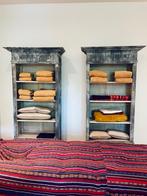 2x Boekenkast India boho style, Ophalen, Minder dan 50 cm, 150 tot 200 cm, 25 tot 50 cm