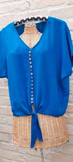 Bloesje maat 58cm van oksel tot oksel, Kleding | Dames, Grote Maten, Ophalen of Verzenden, Zo goed als nieuw, Blauw