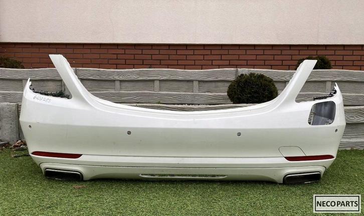 MERCEDES S KLASSE W222 HYBRID ACHTERBUMPER ALLES LEVERBAAR!!, Auto-onderdelen, Carrosserie, Spatbord, Mercedes-Benz, Gebruikt