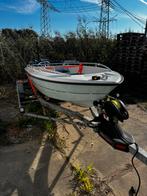 Yanmarin bigfish 410 consoleboot 8 pk yamaha 4t trailer, Watersport en Boten, Vis- en Consoleboten, Ophalen, Zo goed als nieuw