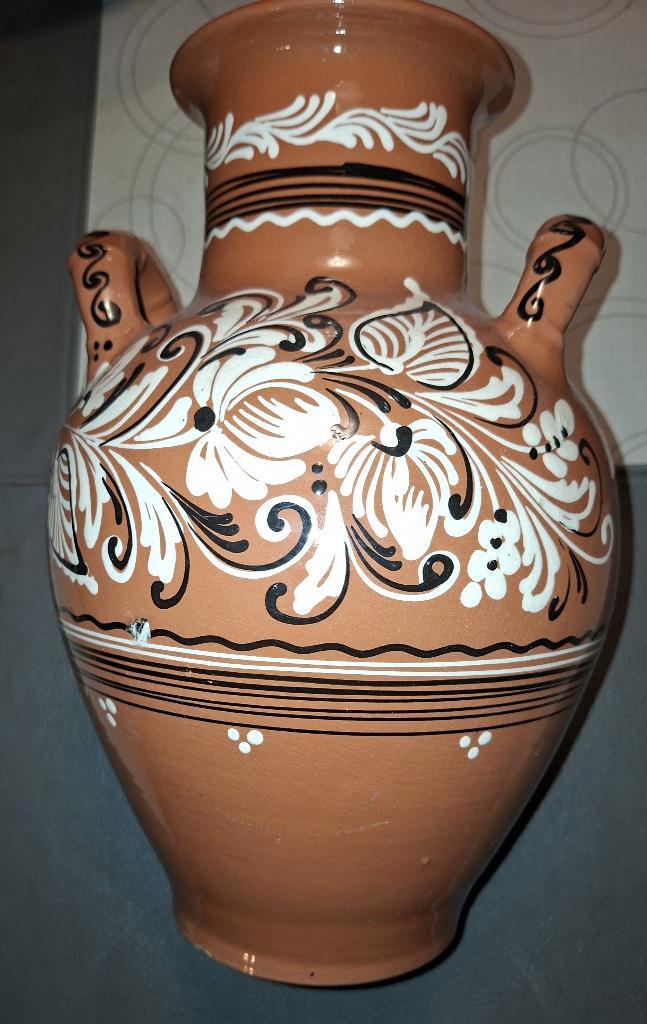 Cruche en argile hongroise, Antiquités & Art, Antiquités | Céramique & Poterie, Enlèvement ou Envoi