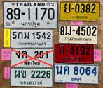 nummerplaat nummerplaten THAILAND  plaque  immatriculation, Verzamelen, Overige Verzamelen, Ophalen of Verzenden, Gebruikt