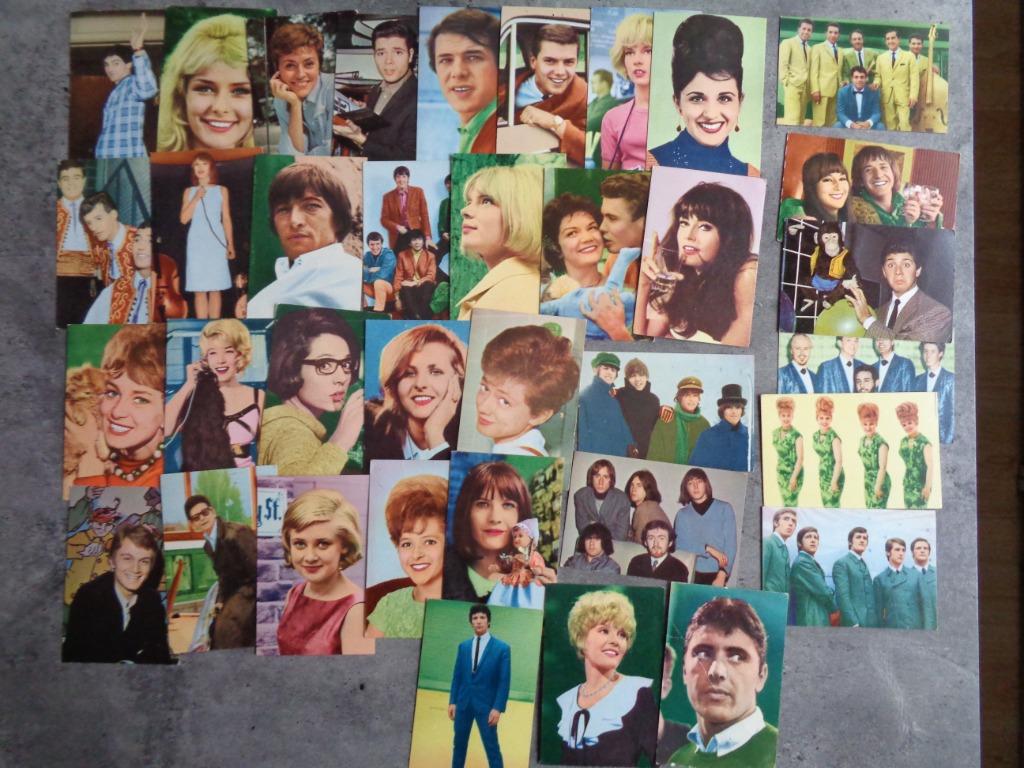 MAPLE LEAF GUM MONTY PLAATJES PRENTEN 36X JAREN 60 REEKS AUT, Verzenden