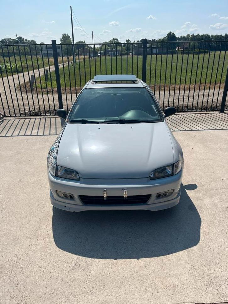 HONDA CIVIC EG OLDTIMER‼️, Auto's, Honda, Particulier, Civic, Centrale vergrendeling, Open dak, Radio, Benzine, 3 deurs, Handgeschakeld