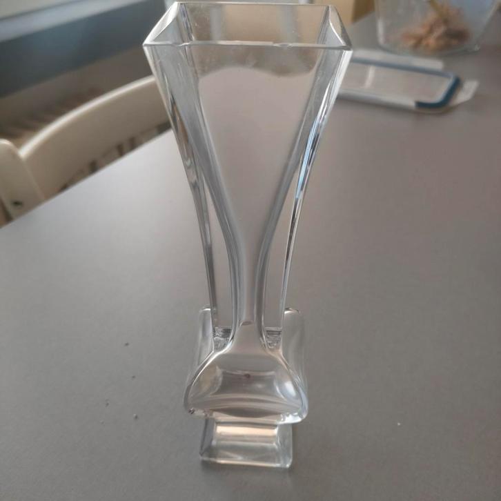 Cristallerie de Sèvres vierkante vaas, Antiek en Kunst, Antiek | Glaswerk en Kristal, Ophalen