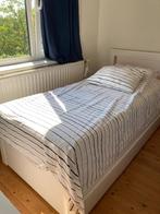 Bed / Bedframe met 2 bedlades, Huis en Inrichting, Ophalen, Gebruikt, 90 cm, Eenpersoons