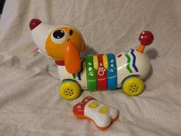 Op afstand bestuurbare hond beschikbaar voor biedingen