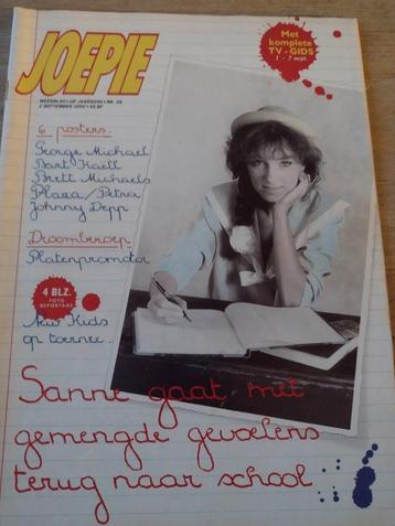 JOEPIE MAGAZINE 1990:SANNE-NEW KIDS ON THE BLOCK-DURAN DURAN beschikbaar voor biedingen