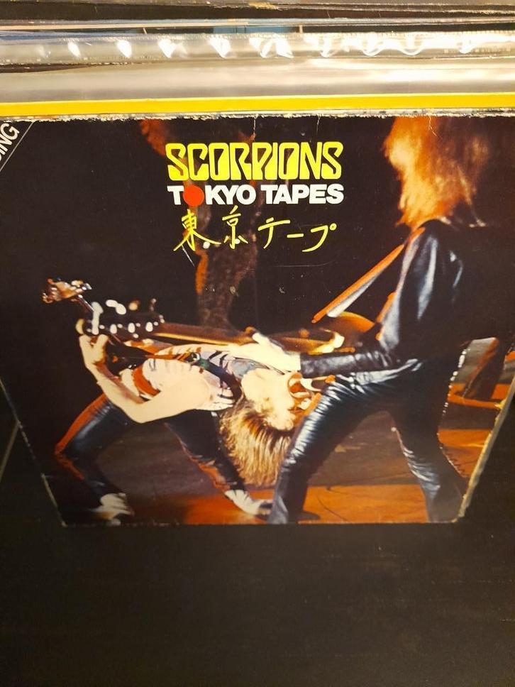lp - scorpions - tokyo tapes - 2lp - vak 16, Cd's en Dvd's, Vinyl | Hardrock en Metal, Gebruikt, Ophalen of Verzenden