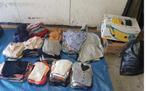 pakket / lot kledij allerlei +220stuks (vrouwen en deel man), Ophalen, Gedragen, Maat 36 (S)