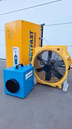 Bouwdroger te huur – snel en efficiënt drogen, Doe-het-zelf en Bouw, Overige Doe-Het-Zelf en Bouw, Ophalen, Nieuw