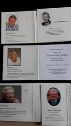 65-tal recente rouwprenten omgeving Scherpenheuvel-Zichem, Enlèvement ou Envoi