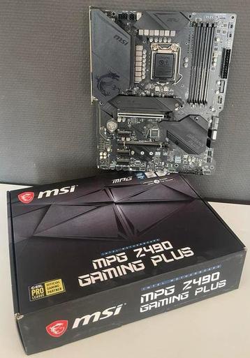 Mpg z490 gaming plus beschikbaar voor biedingen