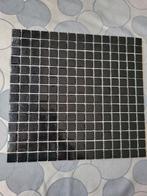 Glasmozaiek Zwart 44 Vellen 4m2 Nieuw, Doe-het-zelf en Bouw, Tegels, Ophalen, Nieuw, Minder dan 5 m², Wandtegels