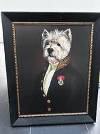 Schilderij hond, Antiek en Kunst, Ophalen