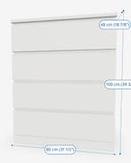 Commode 4 tirroir, Maison & Meubles, Armoires | Commodes, Enlèvement, Comme neuf