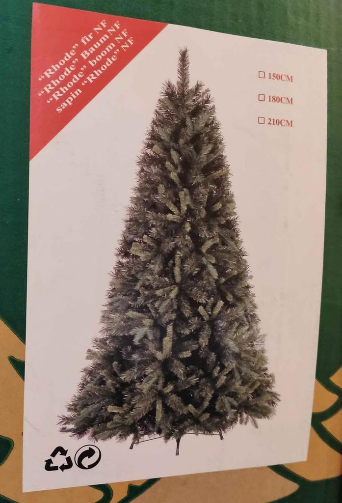 Kunstkerstboom, 180 cm. Zeer goede conditie., Diversen, Kerst, Gebruikt, Ophalen